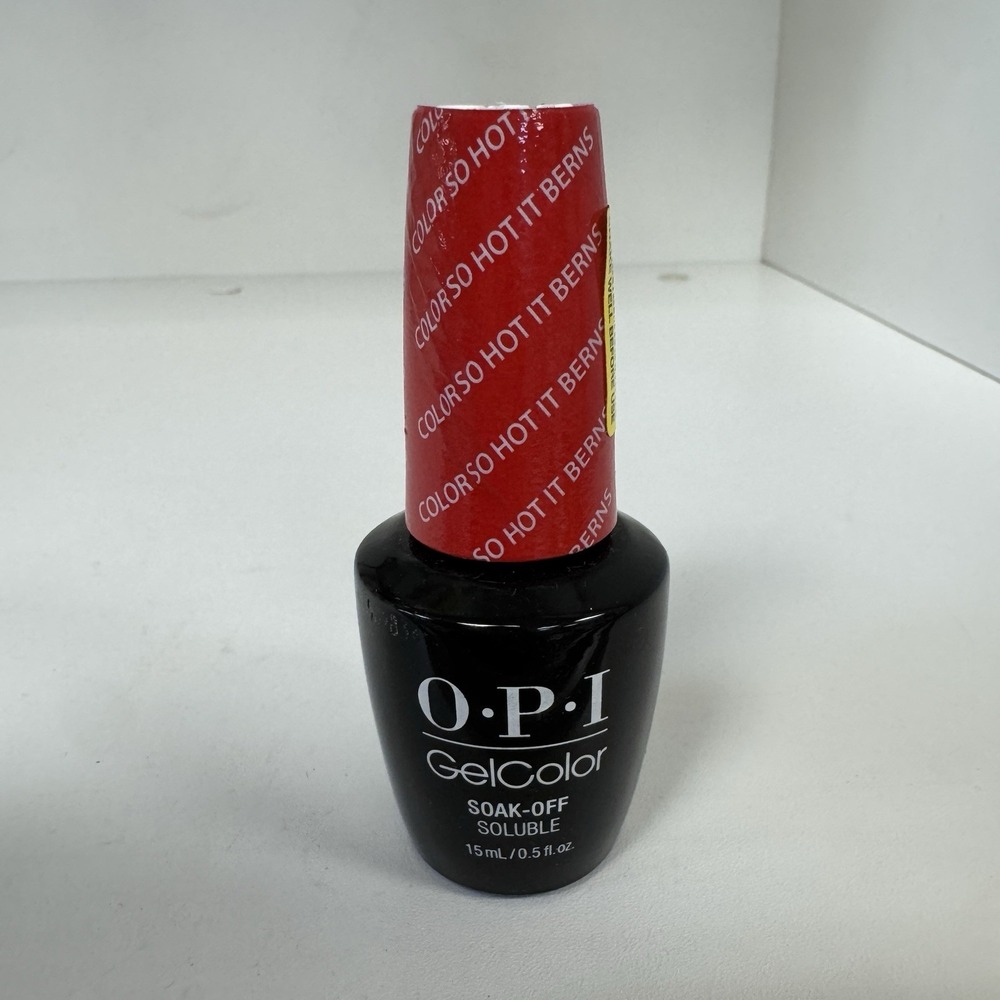 OPI GelColor Intelli-Gel GC Z13 Color So Hot it Berns 0.5oz